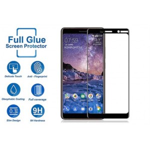 محافظ صفحه نمایش تمام چسب با پوشش کامل Nokia 7 Plus