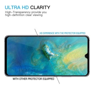محافظ صفحه نمایش تمام چسب با پوشش کامل Glass Screen Protector For Huawei Mate 20