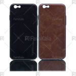 قاب محافظ چرمی اپل Huanmin Leather protective frame Apple iPhone 6/6S