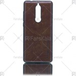 قاب محافظ چرمی نوکیا Huanmin Leather protective frame Nokia 5.1