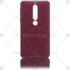 قاب محافظ چرمی نوکیا Huanmin Leather protective frame Nokia 6 2018