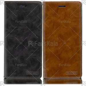 کیف محافظ چرمی سامسونگ Molan Cano leather Cover Samsung Galaxy A7 2018