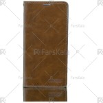 کیف محافظ چرمی سامسونگ Molan Cano leather Cover Samsung Galaxy M20