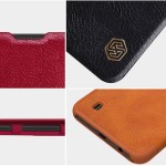 کیف چرمی نیلکین سامسونگ Nillkin Qin Series Leather case for Samsung Galaxy M10