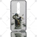قاب محافظ طرح دار نوکیا Patterned protective frame Nokia 6.1