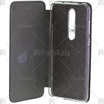 کیف محافظ چرمی نوکیا Standing Magnetic Cover Nokia 6.1 Plus / X6