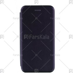 کیف محافظ چرمی سامسونگ Standing Magnetic Cover Samsung Galaxy J8