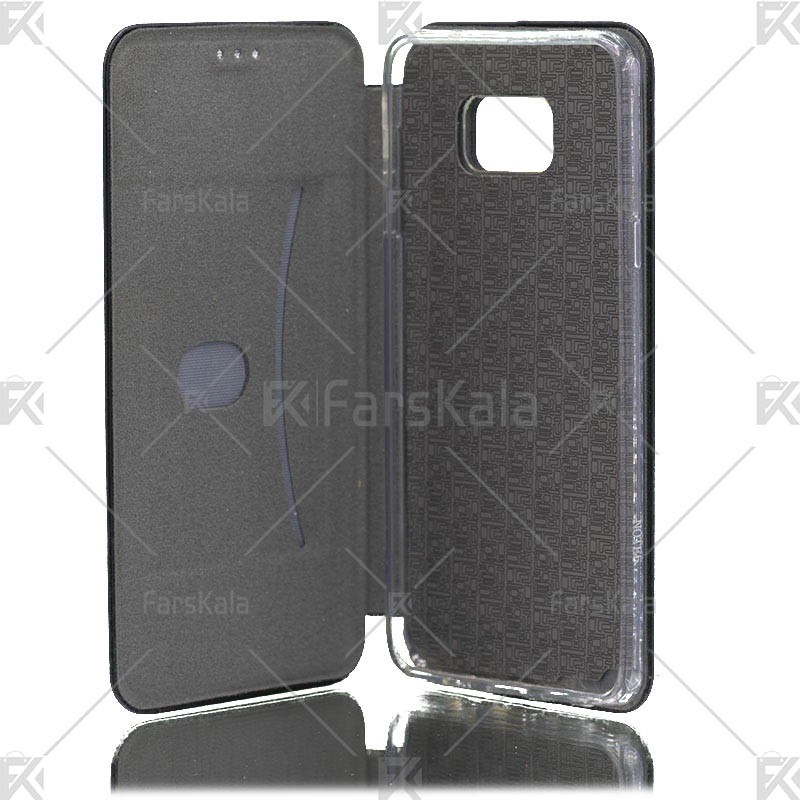 کیف محافظ چرمی سامسونگ Standing Magnetic Cover Samsung Galaxy Note 5