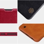 کیف چرمی نیلکین سامسونگ Nillkin Qin Series Leather Case For Samsung Galaxy A10