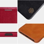 کیف چرمی نیلکین ال جی Nillkin Qin Leather Case LG G8 ThinQ