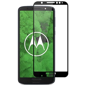 محافظ صفحه نمایش تمام چسب با پوشش کامل Glass Screen Protector For Motorola Moto G6 Plus