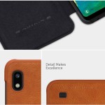 کیف چرمی نیلکین سامسونگ Nillkin Qin Series Leather Case For Samsung Galaxy A10