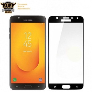 گلس فول چسب بوف Full BUFF Glass Samsung Galaxy J7 Duo