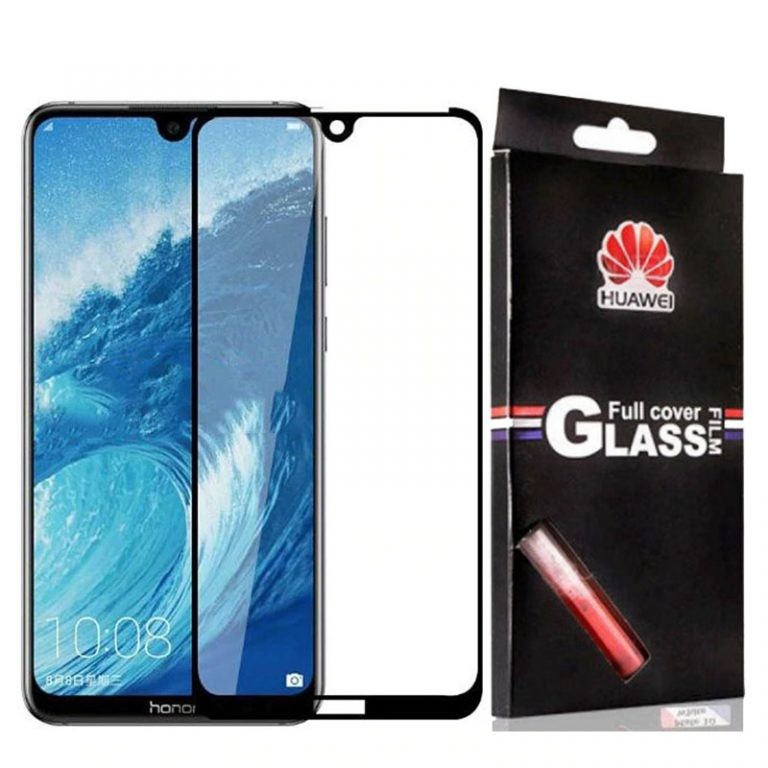 محافظ صفحه نمایش تمام چسب با پوشش کامل Full Glass Screen Protector For Huawei Honor 8A / Honor Play 8A