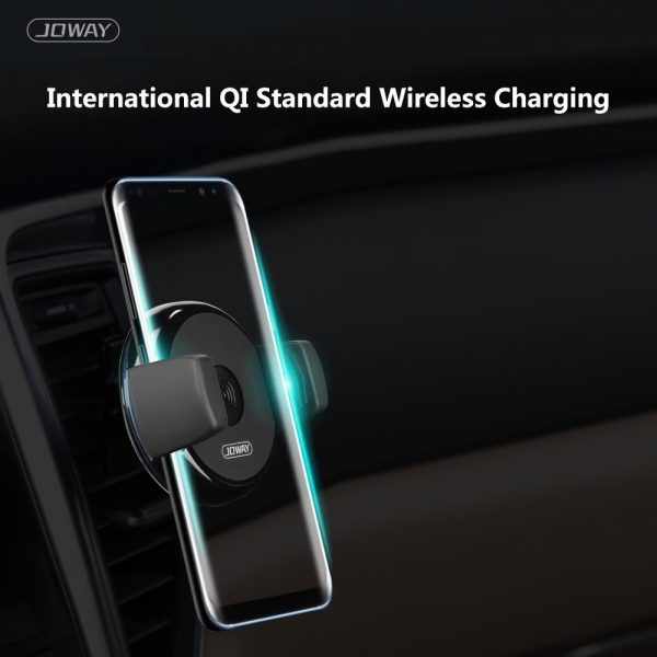 پایه نگهدارنده و شارژر وایرلس Joway WXC07 Wireless Charger Car Air