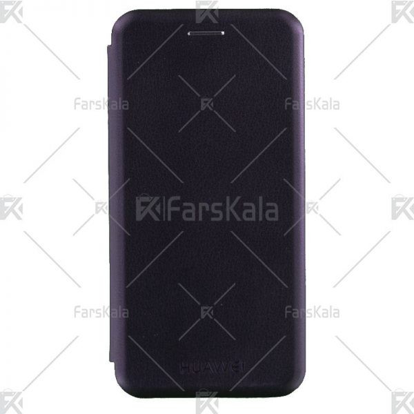 کیف محافظ چرمی هوآوی Standing Magnetic Cover Huawei P20 Lite/ Nova 3e