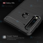 قاب محافظ ژله ای سامسونگ Fiber Carbon Rugged Armor Case For Samsung Galaxy A9s / A9 Star Pro / A9 2018