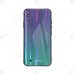 قاب محافظ لیزری رنگین کمانی سامسونگ Aurora Laser Case For Samsung Galaxy M10