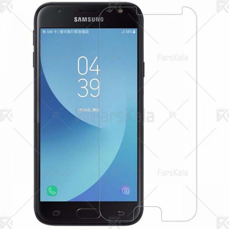 محافظ صفحه نمایش شیشه ای سامسونگ Glass Screen Protector For Samsung Galaxy J4