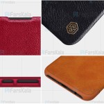 کیف چرمی نیلکین هواوی Nillkin Qin Leather Case For Huawei Nova 5i / P20 Lite 2019