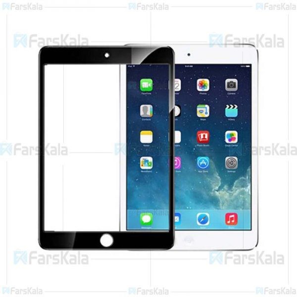 محافظ صفحه نمایش شیشه ای تمام صفحه آیپد RG Full Glass Screen Protector For Apple iPad Mini 2/3