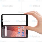 محافظ صفحه نمایش تمام چسب با پوشش کامل Full Glass Screen Protector For Nokia 1 Plus