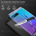 محافظ صفحه نمایش تمام چسب با پوشش کامل Full Screen Protector For Samsung Galaxy S6 Edge Plus