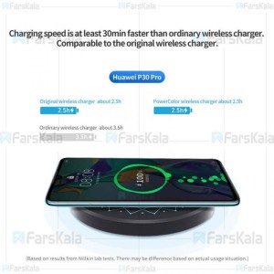 شارژر وایرلس نیلکین Nillkin PowerColor Fast Qi Wireless Charger