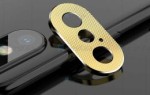 محافظ لنز فلزی دوربین موبایل اپل Alloy Lens Cap Protector For Apple iPhone X / XS