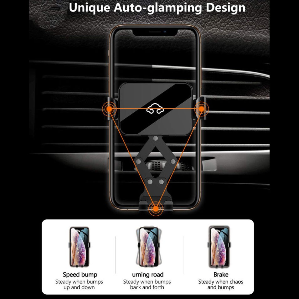 هولدر نیکین Neekin B2 Vehicle Gravity Car Holderمناسب برای گوشی های 4 تا 6.5 اینچ