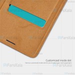 کیف محافظ چرمی نیلکین سامسونگ Nillkin Qin Case For Samsung Galaxy Note 10 Plus