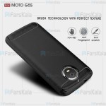 قاب محافظ ژله ای موتورولا Fiber Carbon Rugged Armor Case For Motorola Moto G5S
