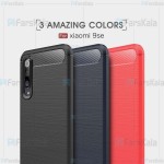 قاب محافظ ژله ای شیائومی Fiber Carbon Rugged Armor Case For Xiaomi Mi 9 SE