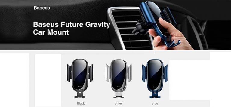 پایه نگهدارنده گوشی بیسوس Baseus Future Gravity Car Mount