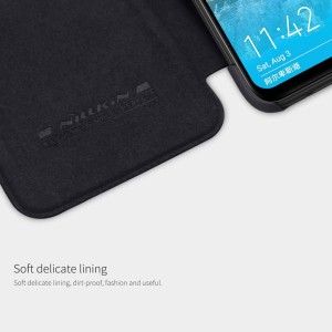 کیف محافظ چرمی نیلکین هواوی Nillkin Qin Case For Huawei Nova 5i Pro