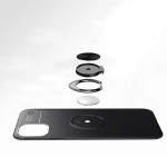 قاب ژله ای طرح چرم انگشتی اپل Becation A.F Magnetic Ring For Apple iPhone 11 Pro