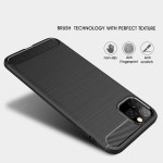 قاب محافظ ژله ای اپل Fiber Carbon Rugged Armor Case For Apple iPhone 11 Pro Max