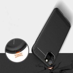 قاب محافظ ژله ای اپل Fiber Carbon Rugged Armor Case For Apple iPhone 11 Pro Max