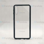 قاب محافظ مگنتی سامسونگ Glass Magnetic 360 Case Samsung Galaxy A7 2018