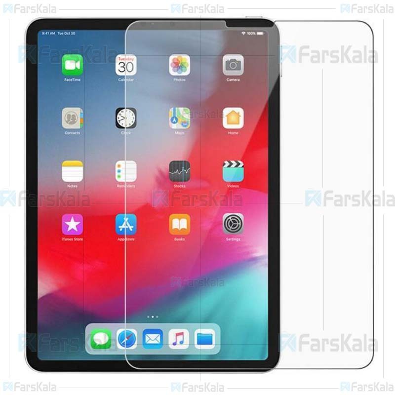 محافظ صفحه نمایش شیشه ای اپل Glass Screen Protector For Apple iPad Pro 11 2018