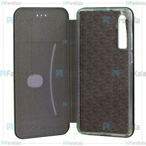 کیف محافظ چرمی هواوی Leather Standing Magnetic Cover For Huawei P30