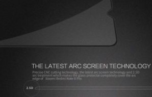 محافظ صفحه نمایش شیشه ای نیلکین شیائومی Nillkin Amazing CP+ Pro Glass Xiaomi Redmi Note 8 Pro