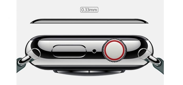 محافظ صفحه نمایش شیشه ای نیلکین اپل Nillkin 3D AW+ Glass Apple Watch 38mm