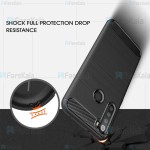 قاب محافظ ژله ای شیائومی Fiber Carbon Rugged Armor Case For Xiaomi Redmi Note 8