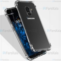 قاب محافظ ژله ای کپسول دار 5 گرمی سامسونگ Clear Tpu Air Rubber Jelly Case For Samsung Galaxy A6 2018