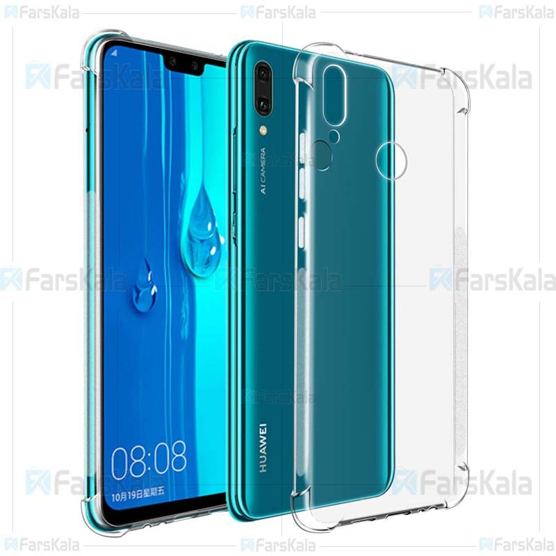 قاب محافظ ژله ای 5 گرمی هواوی Clear Tpu Rubber Jelly Case For Huawei Y9 2019 Enjoy 9 Plus