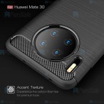 قاب محافظ ژله ای هواوی Fiber Carbon Rugged Armor Case For Huawei Mate 30