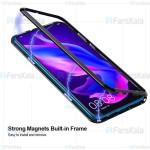 قاب محافظ مگنتی هواوی Glass Magnetic 360 Case Huawei P30 lite Nova 4e