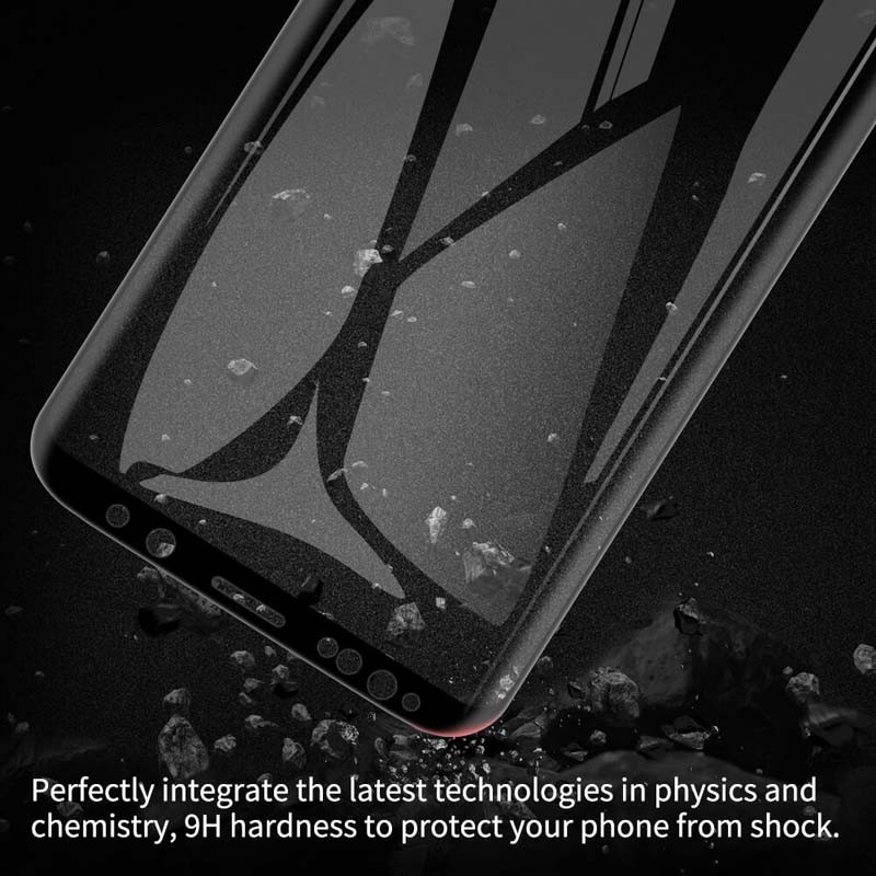 محافظ صفحه نمایش شیشه ای نیلکین سامسونگ Nillkin 3D DS+MAX Glass Samsung Galaxy S9 Plus