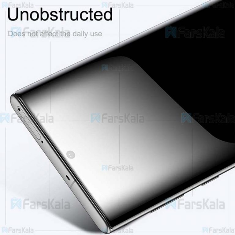 محافظ صفحه نمایش نانو تمام صفحه سامسونگ Remax 4D Nano Screen Protector Samsung Galaxy Note 10 Plus